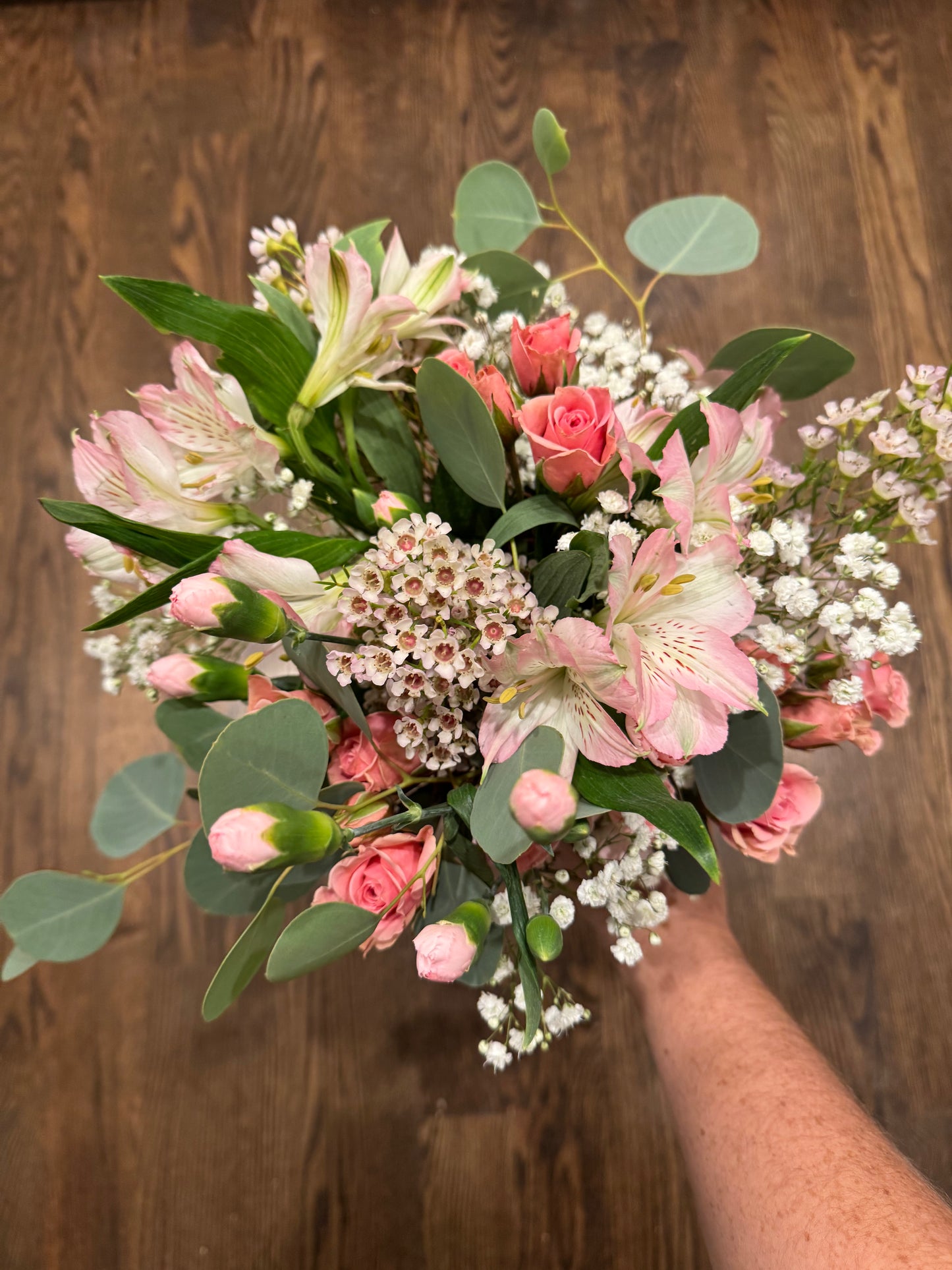Pink School Dance Bouquet