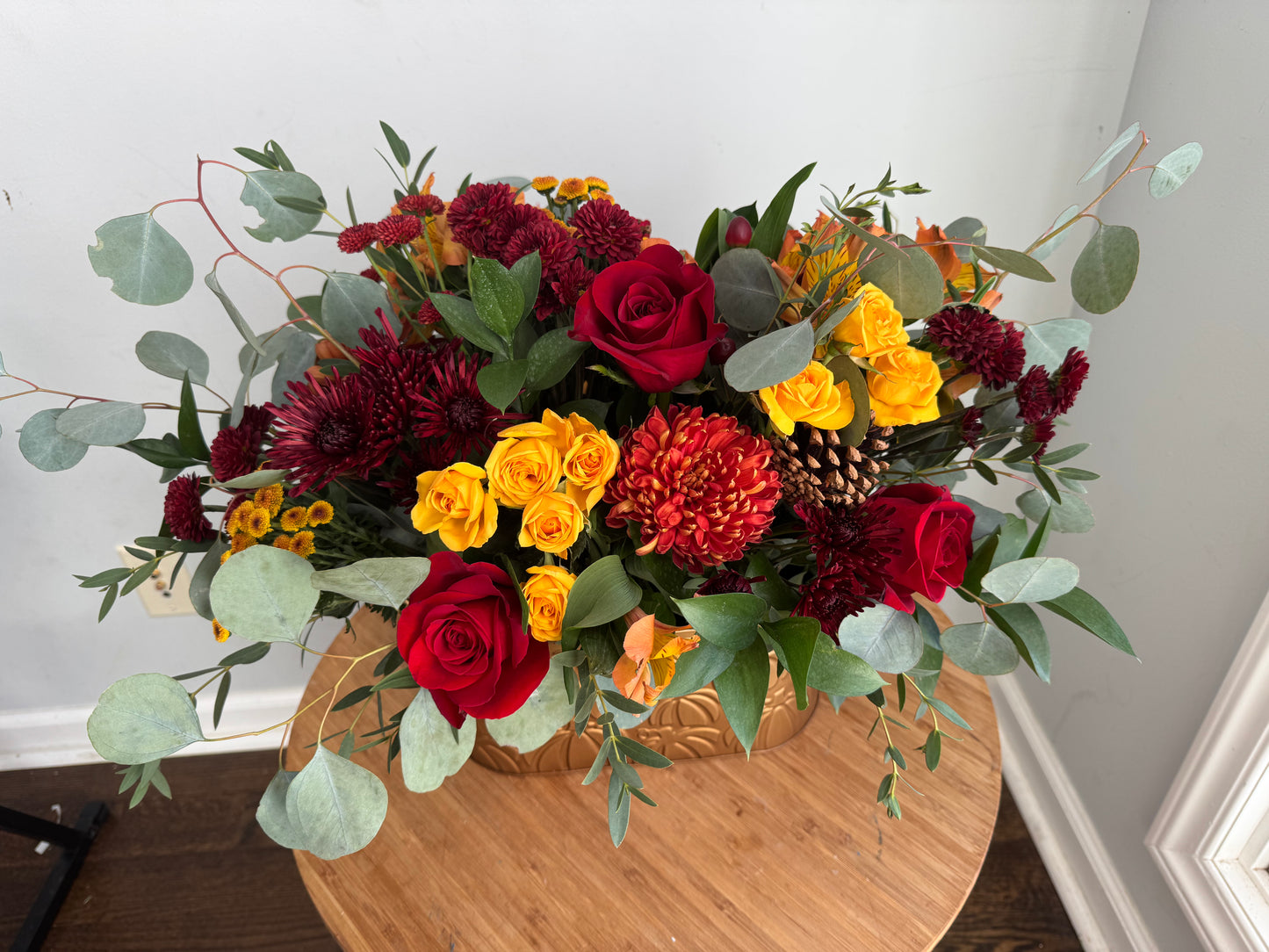 Thanksgiving Floral Centerpiece