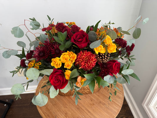 Thanksgiving Floral Centerpiece
