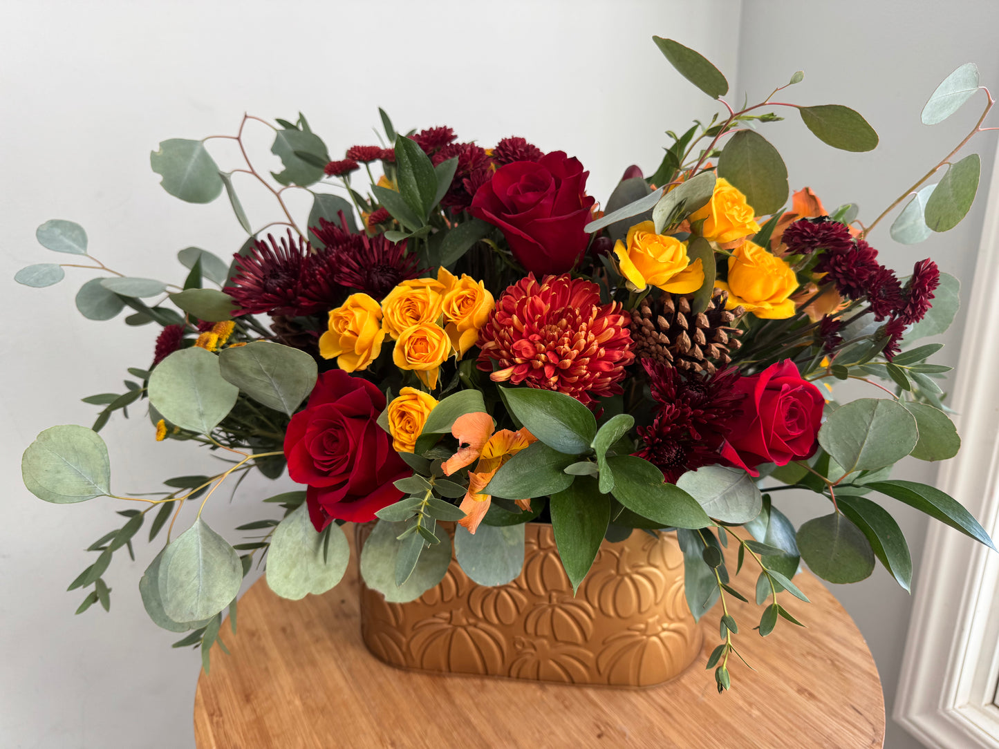 Thanksgiving Floral Centerpiece
